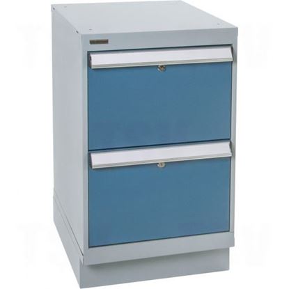 Image de Caisson pour établi - Deux tiroirs